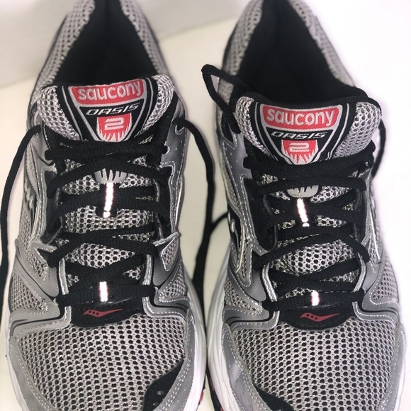 Saucony Other - Saucony Cohesion 9 sliver red Mens